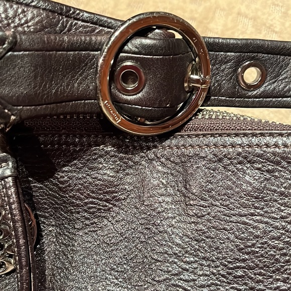 Coach all leather, black hobo bag - Picture 2 of 8